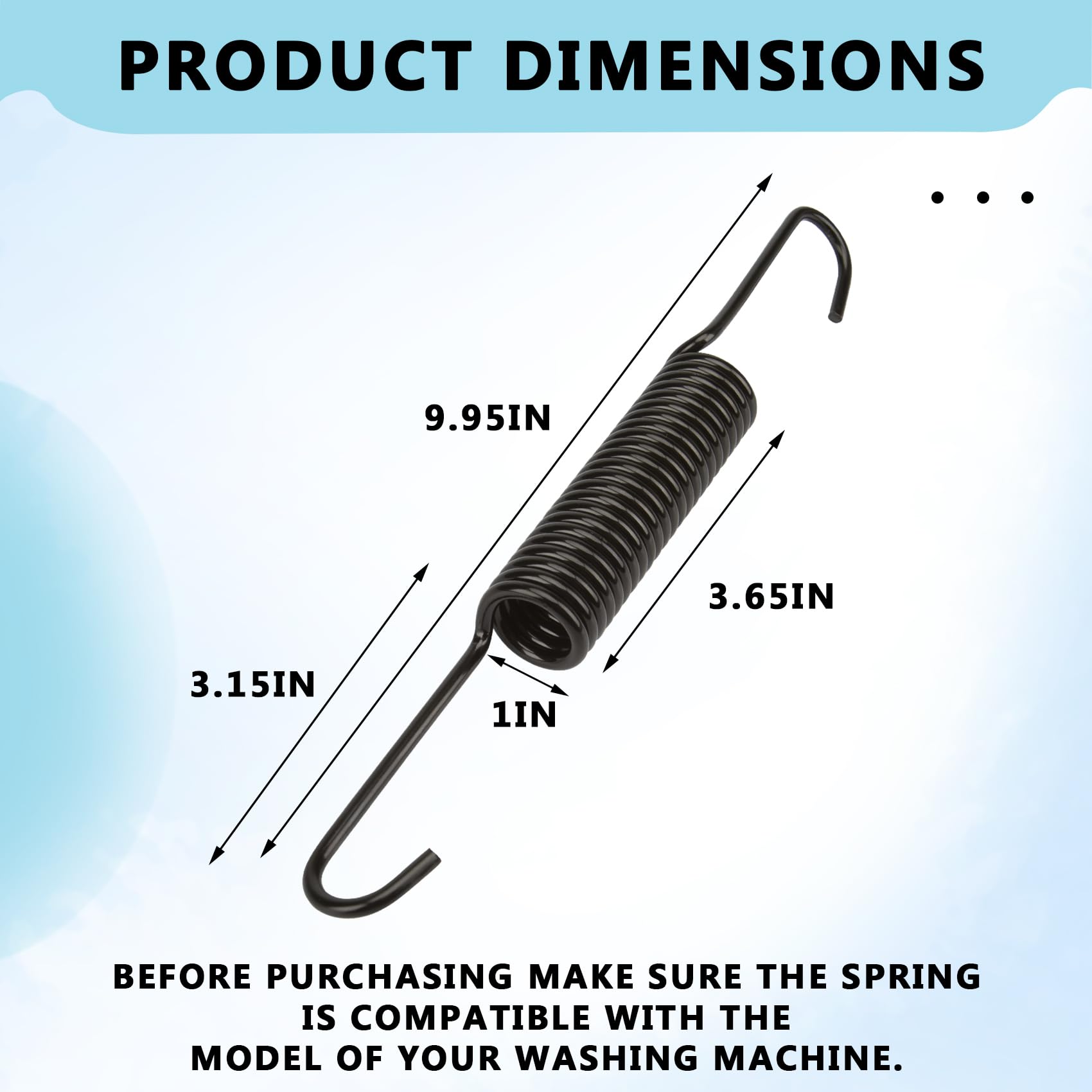 Amazon.com: 4970FR2084Z Suspension Spring Replacement, Clothes